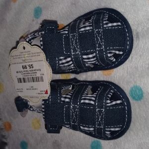 First steps by stepping stones navy blue and white size 1